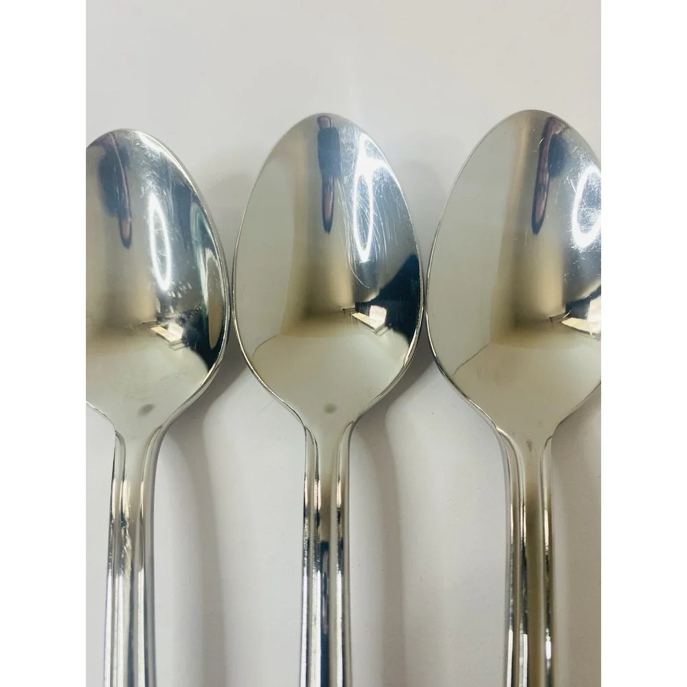 Hampton Silversmiths 18/10 Stainless Central Set Of 3 Teaspoons